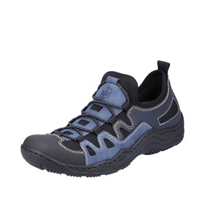 Rieker, L0502-14, Schwarz / Jeans