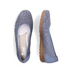 Rieker, L9365-14, Jeans