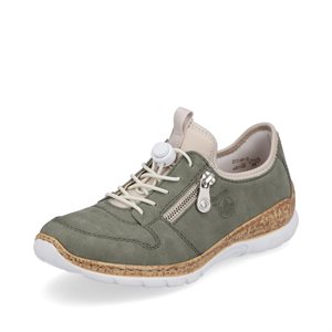 Rieker, N42G0-52, Schilf / Perlcreme
