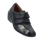 Portania, Elke 68, 205-5778W, Noir / Gris