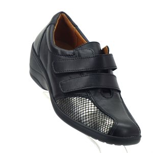Portania, Elke 68, 205-5778W, Noir / Gris