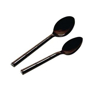 Cuillère à thé en nylon brun ( Pk 12 )