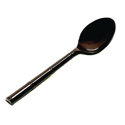 Cuillère à soupe en nylon brun ( Pk 12 )