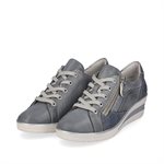Remonte, R7216-12, Snakeprint-Blu