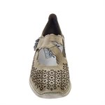 Rieker, 413G4-42, steel / fango-silver