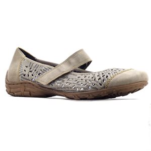 Rég 109.98 - 50 % Rieker, L2075-42, Gris.