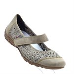 Rég 109.98 - 50 % Rieker, L2075-42, Gris.
