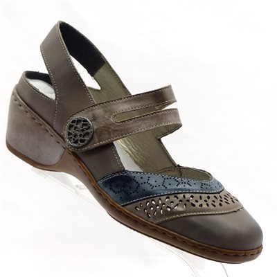 Rieker, 47185-42, Gris