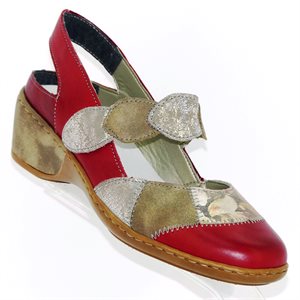 Rieker, 47159-33, Rouge