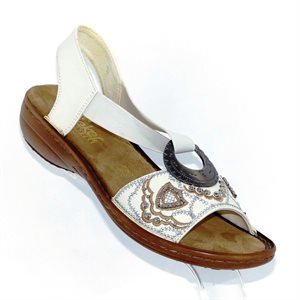 Rieker, 608B9-80, Blanche