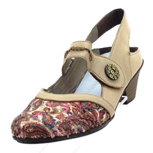 Rég 109.98 - 50 % Rieker, 42378-60, Beige Combination