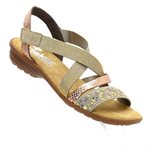 Rieker, V3463-60, Beige / Ku