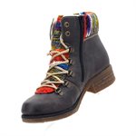 Rieker, 79643-45, basalt / mogano / orange-multi
