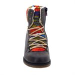 Rieker, 79643-45, basalt / mogano / orange-multi