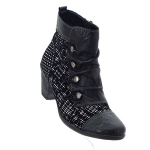 Remonte, D8792-02, schwarz / schwarz / silber