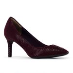 Rockport, V81176, POINTY TOE PUMP, Rouge