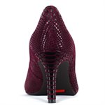 Rockport, V81176, POINTY TOE PUMP, Rouge