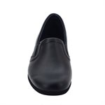 Pantoufle, Rohde, 6402-90, Cuir, Noir