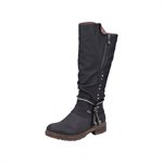 Rieker, Z4759-01, Schwarz / Brandy