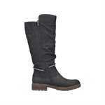 Rieker, Z4759-01, Schwarz / Brandy