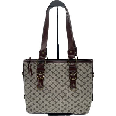 Bourse, Motif lozange beige et rouge Bourse, Motif lozange beige et rouge